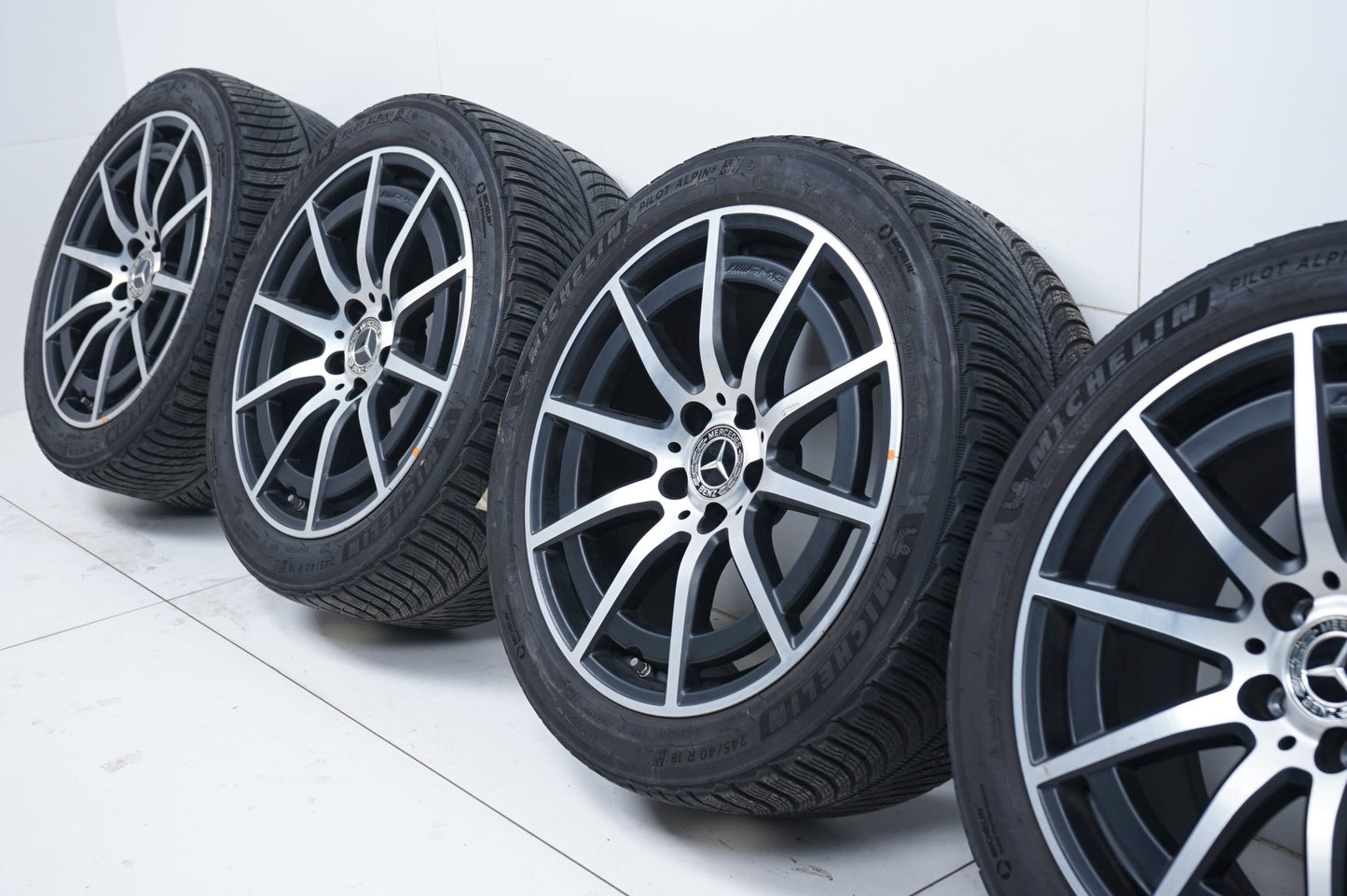 Оригинал Mercedes A45 CLA45 AMG Klasse W177 18 Zoll Мерцедес А45 ЦЛА45 AMG W177 18 цола джанти зимен комплект зимни гуми