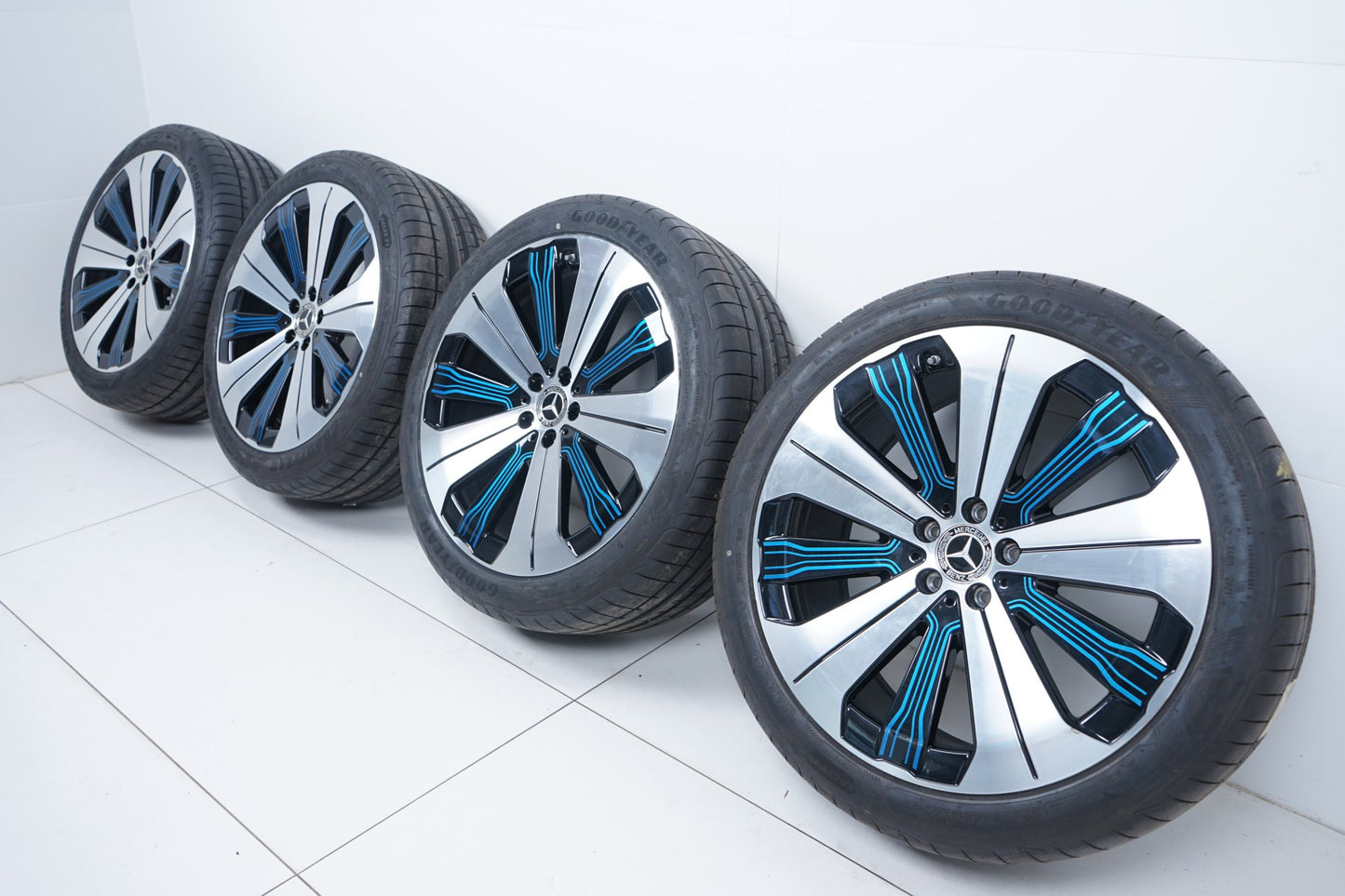Като Нови Mercedes EQS Klasse 21 Zoll W297 V297 21 цола джанти летен комплект летни гуми
