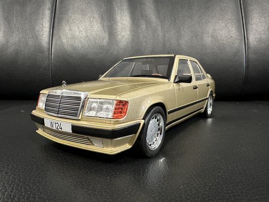 Mercedes Benz E Klasse Tuning 1986 W124 braun 1:18 Modelcar MCG18342 Мерцедес Бенц Е Класа 1986 кафяв