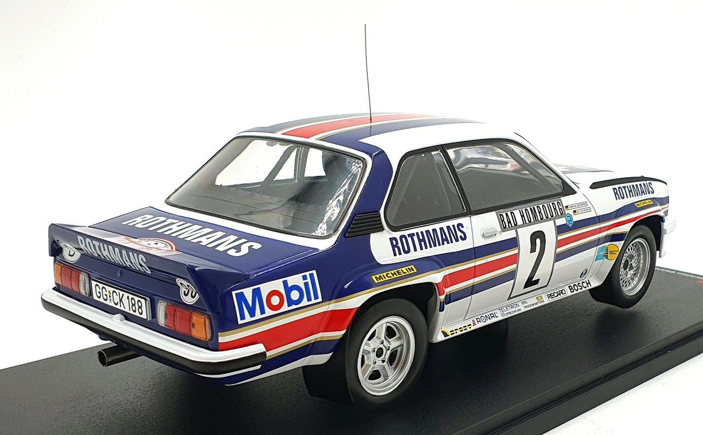 Opel Ascona 400 Rallye Monte Carlo 1982 Werk 83 W1806101 1:18 Опел Аскона Рали Монте Карло 1982