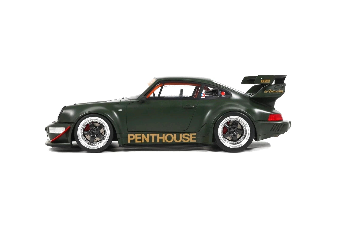 Porsche 911 964 RWB Rauh Welt Penthouse Limitiert green 1:18 GT Spirit GT559 Порше зелен Лимитирана