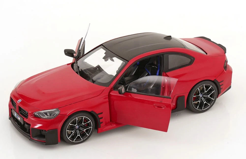Bmw M2 G87 Performance Coupe red 1:18 Solido S1812902 Бмв M2 Г87 червен Купе