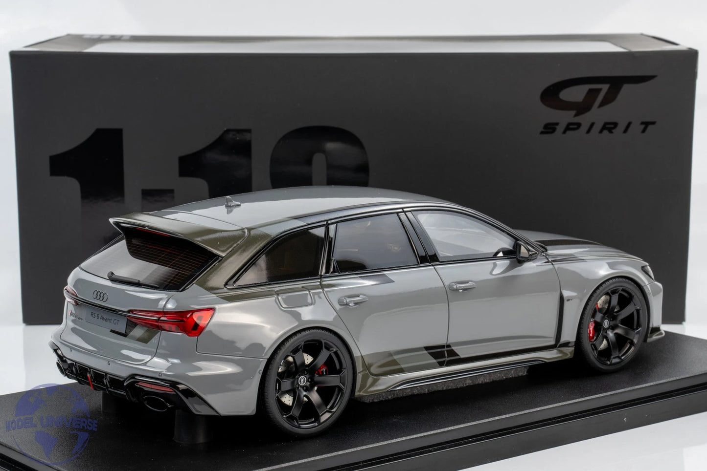 Audi RS6 GT Resin 2024 Kombi grey Limitiert 1:18 GT Spirit GT965 Ауди РС6 сив Комби Лимитирана