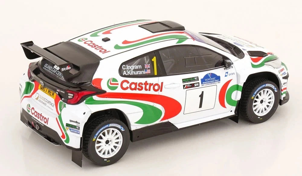 Toyota Yaris GR Rally2 Finland 2024 1:18 IXO 18rmc213.22 Тойота Ярис Рали 2024