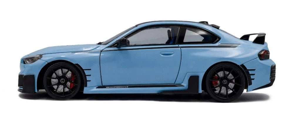 Bmw M2 G87 Performance Coupe blue 1:18 Solido S1812901 Бмв M2 Г87 син Купе