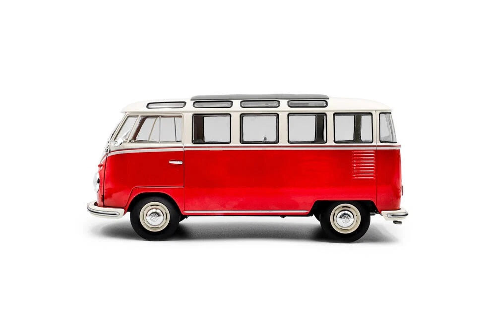 Volkswagen T1 21 Samba red 1:18 Solido S1803402 Фолксваген Т1 червен
