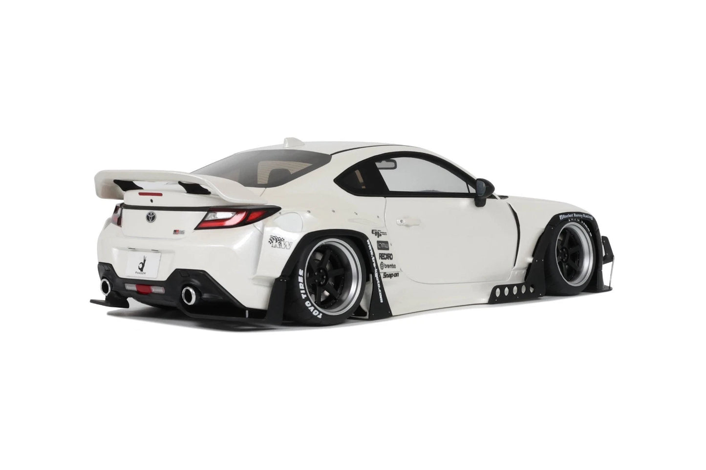 Toyota Supra Pandem GR86 Rocket Bunny Limitiert white 1:18 GT Spirit GT498 бял Лимитирана