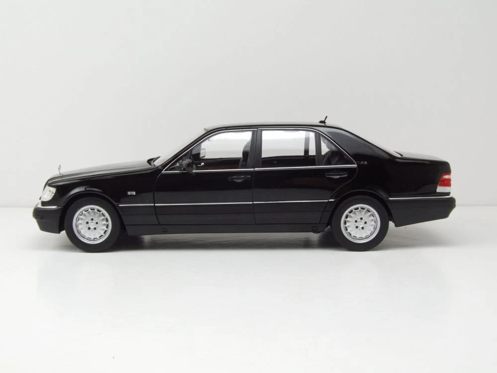 Mercedes Benz S600 W140 V12 black 1:18 NOREV 183045 Мерцедес Бенц С600  черен отваряем