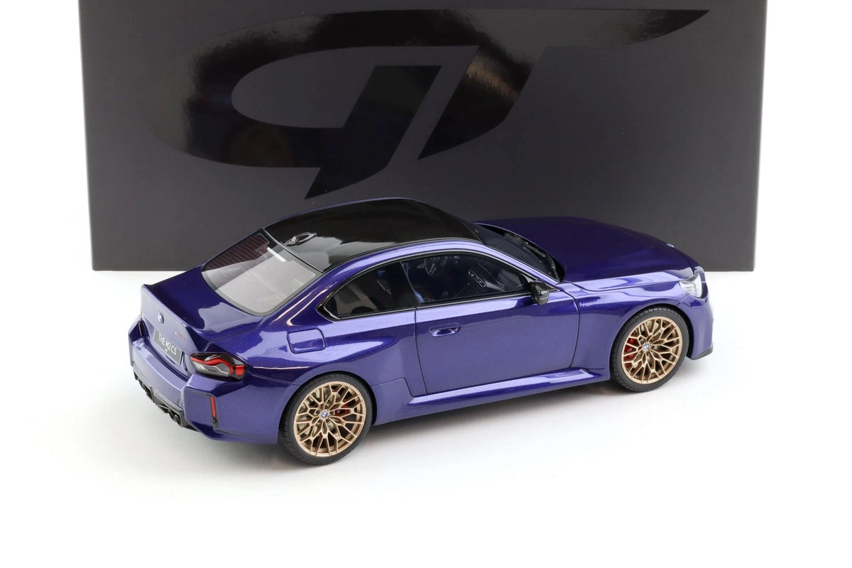 Bmw M2 CS G87 violet 2025 Coupe 1:18 GT Spirit GT552 Бмв M2 Купе лилав Лимитирана