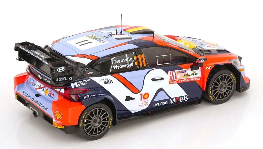 Hyundai i20 N Rally1 #11 Rally Japan World Champion 2024 1:18 IXO 18RMC228.22 Хюндай и20 Рали