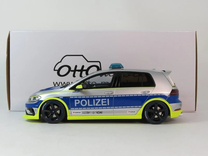 Volkswagen Golf 7 Polizei white Limitiert 1:18 OTTO OT1117 Фолксваген Голф 7 Полицай Лимитирана