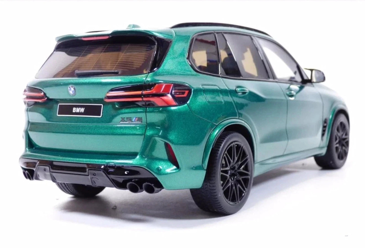 Bmw X5M F95 Competition 2023 green Limited 1:18 GT Spirit GT490 Бмв зелен Лимитирана