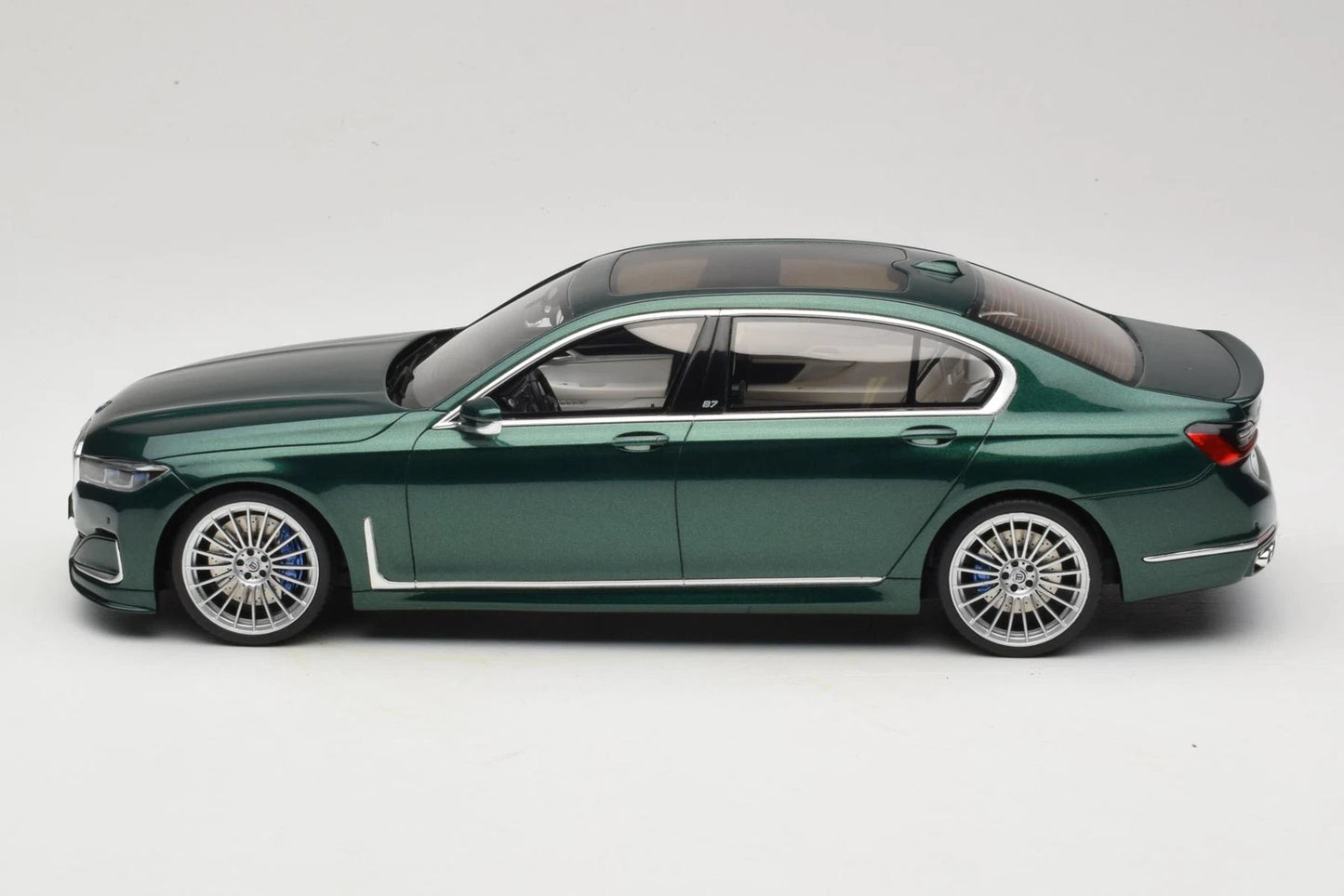 Bmw Alpina 7er G11 B7 Limousine green Limitiert 1:18 GT Spirit GT942 Бмв Алпина зелен седан Лимитирана