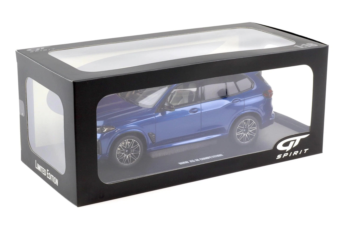 Bmw X5M F95 Competition 2023 blue Limited 1:18 GT Spirit GT967 Бмв син Лимитирана