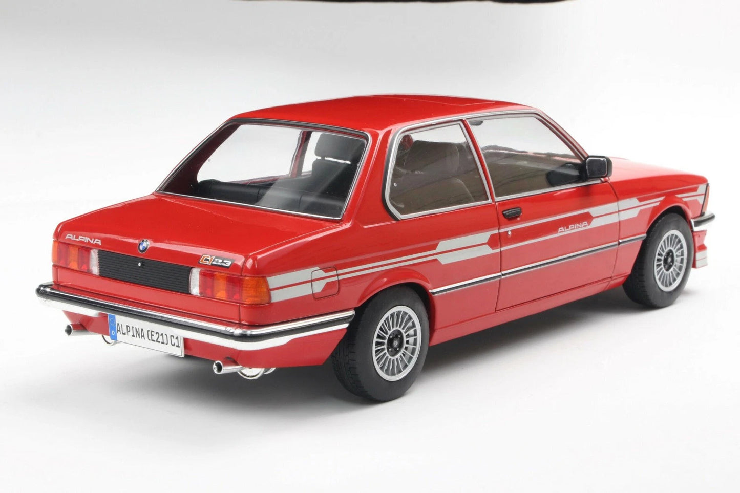 Bmw Alpina E21 C1 1980 red 1:18 Solido S1812803 Бмв Алпина Е21 червен Купе