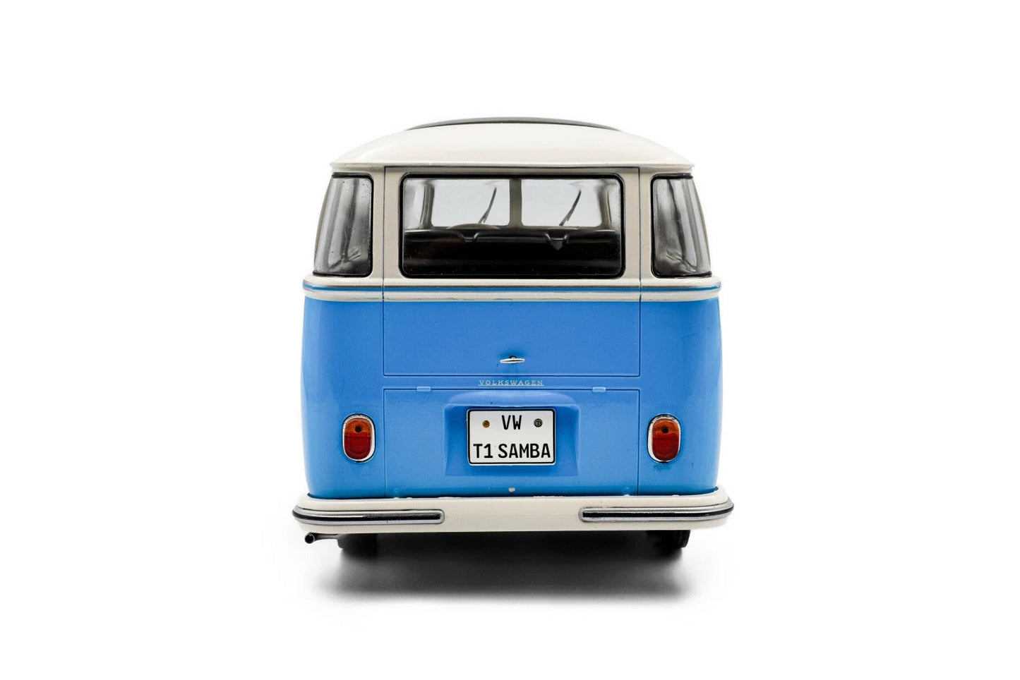 Volkswagen T1 21 Samba blue 1:18 Solido S1803401 Фолксваген Т1 син