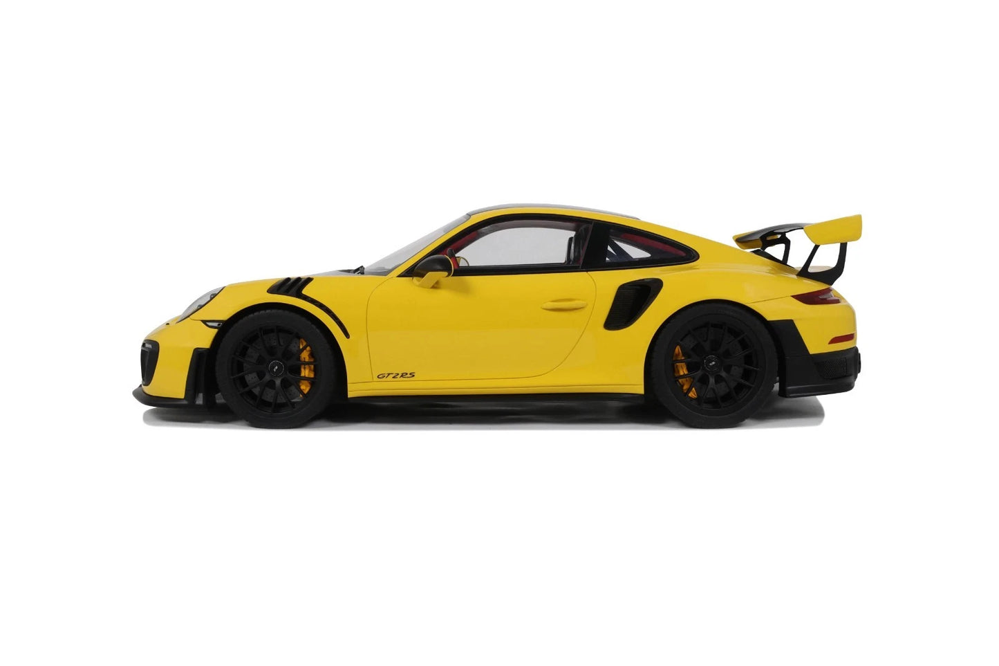 Porsche 911 991.2 GT2 RS Coupe yellow Limitiert 1:12 GT Spirit GT535 Порше ГТ2 жълт Лимитирана