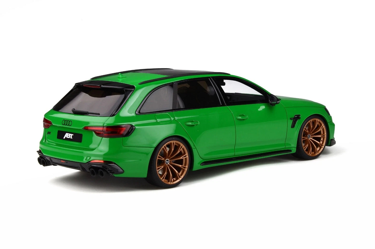 Audi RS4 ABT Kombi green Limitiert 1:18 GT Spirit GT789 Ауди РС4 АБТ зелен Комби Лимитирана