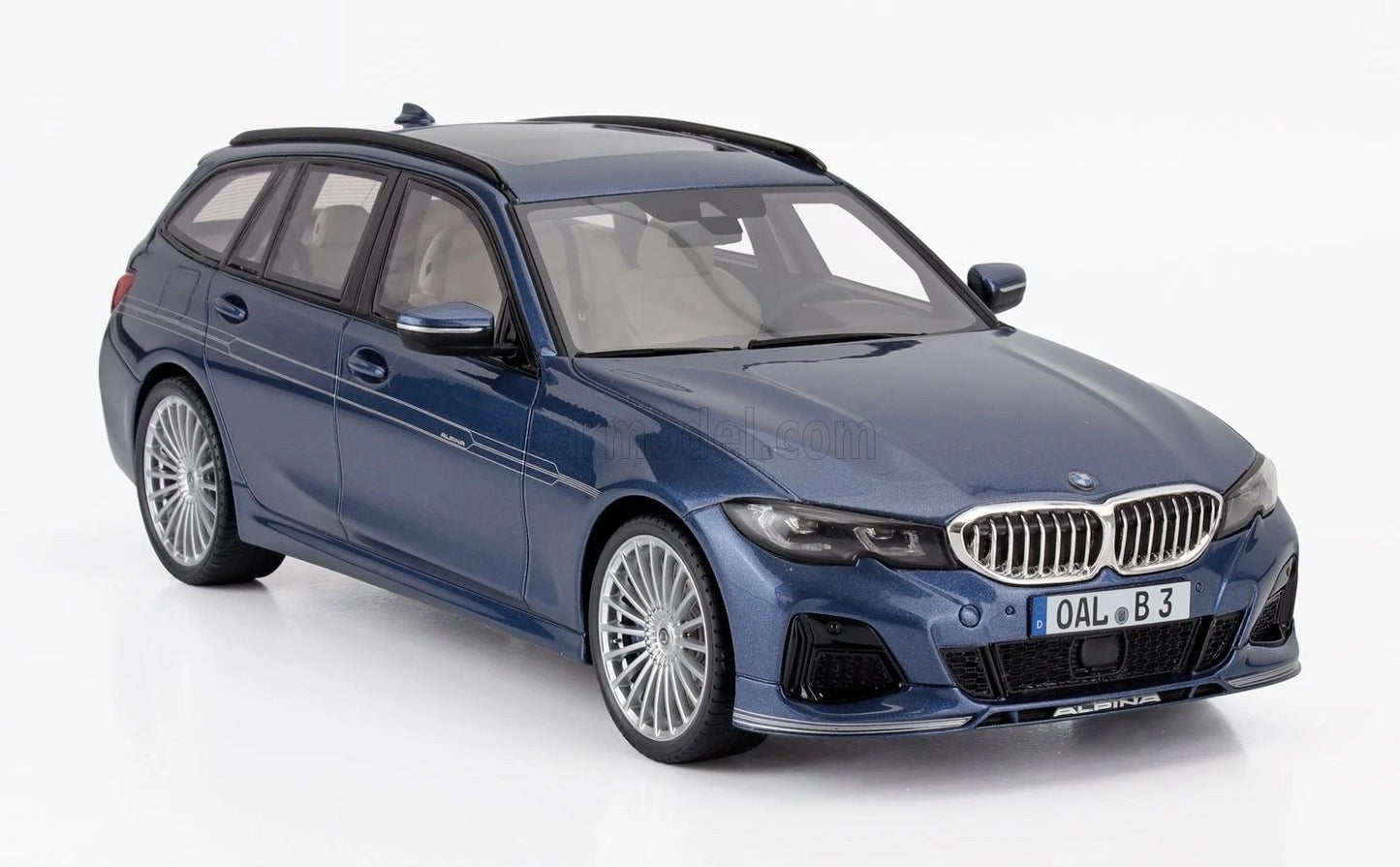 Bmw Alpina B3 G21 Kombi blue Limitiert 1:18 GT Spirit GT459B Бмв Алпина син Комби Лимитирана