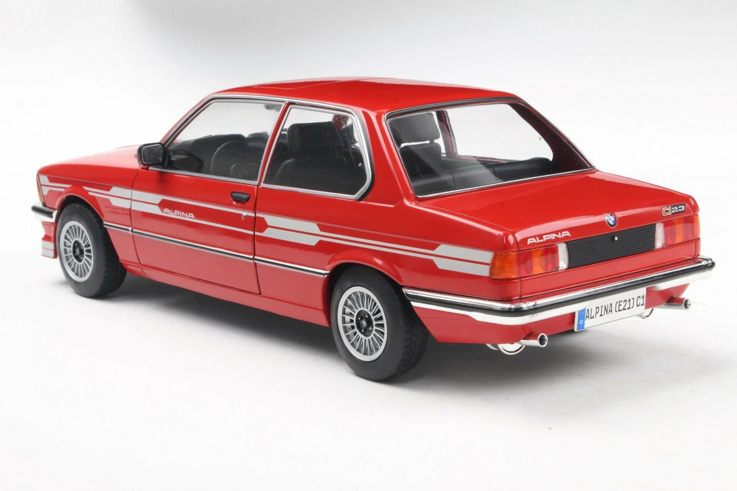 Bmw Alpina E21 C1 1980 red 1:18 Solido S1812803 Бмв Алпина Е21 червен Купе