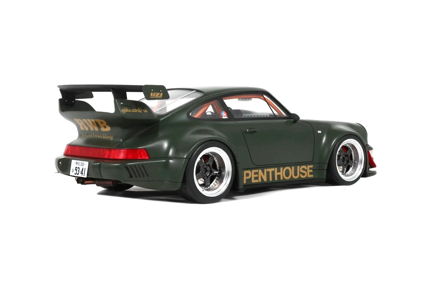 Porsche 911 964 RWB Rauh Welt Penthouse Limitiert green 1:18 GT Spirit GT559 Порше зелен Лимитирана