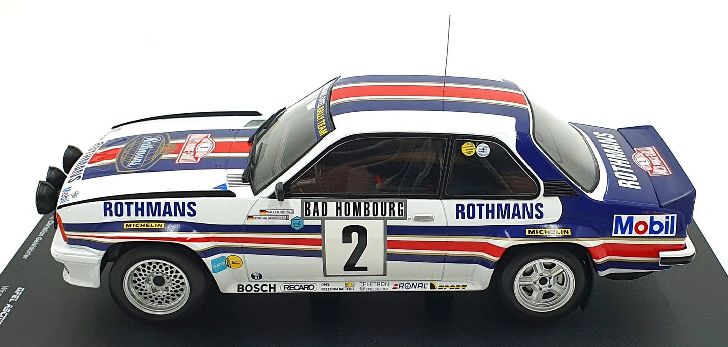 Opel Ascona 400 Rallye Monte Carlo 1982 Werk 83 W1806101 1:18 Опел Аскона Рали Монте Карло 1982