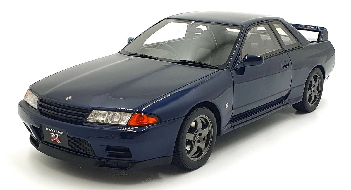 Nissan Skyline GT-R R32 dark blue 1993 Limitiert 1:18 OTTO OT1199 Нисан Скайлайн ГТ-Р Лимитирана тъмно син