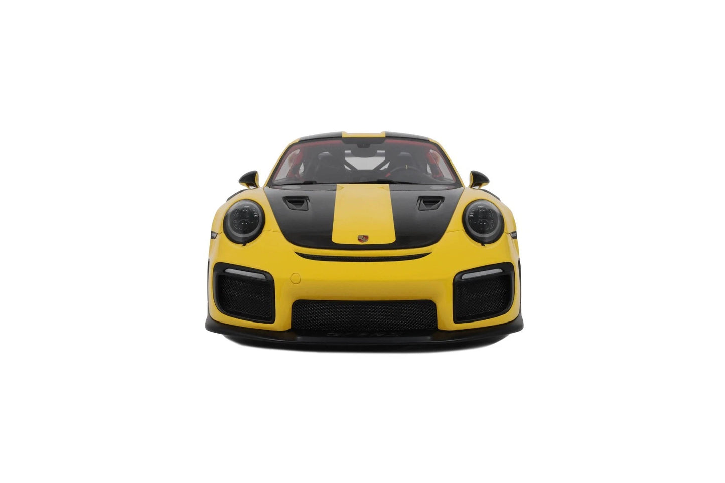 Porsche 911 991.2 GT2 RS Coupe yellow Limitiert 1:12 GT Spirit GT535 Порше ГТ2 жълт Лимитирана