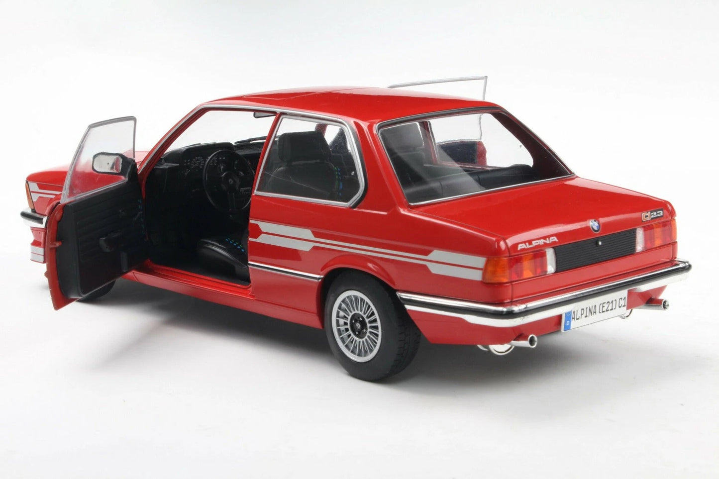 Bmw Alpina E21 C1 1980 red 1:18 Solido S1812803 Бмв Алпина Е21 червен Купе