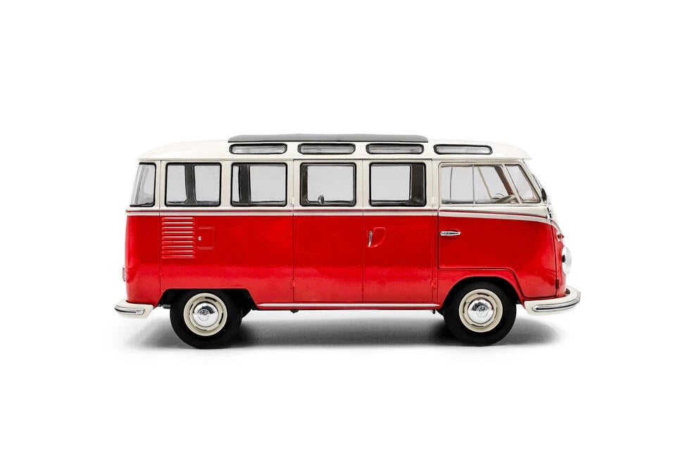 Volkswagen T1 21 Samba red 1:18 Solido S1803402 Фолксваген Т1 червен