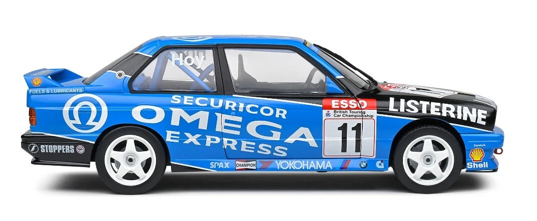 Bmw M3 E30 Rally Britisch BTCC 1991 blue 1:18 Solido S1801522 Бмв М3 Е30 син