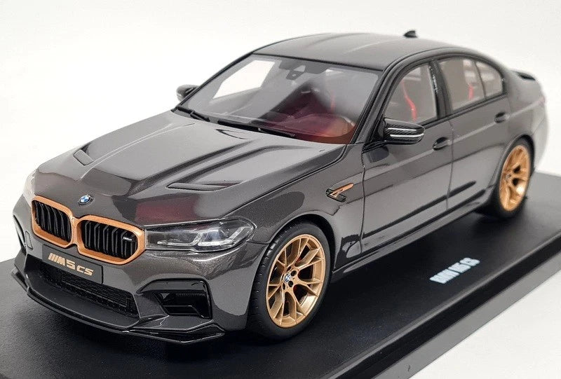 Bmw M5 CS F90 Gold Edition grey Limitiert 1:18 GT Spirit GT993 Бмв M5 сив мат Лимитирана