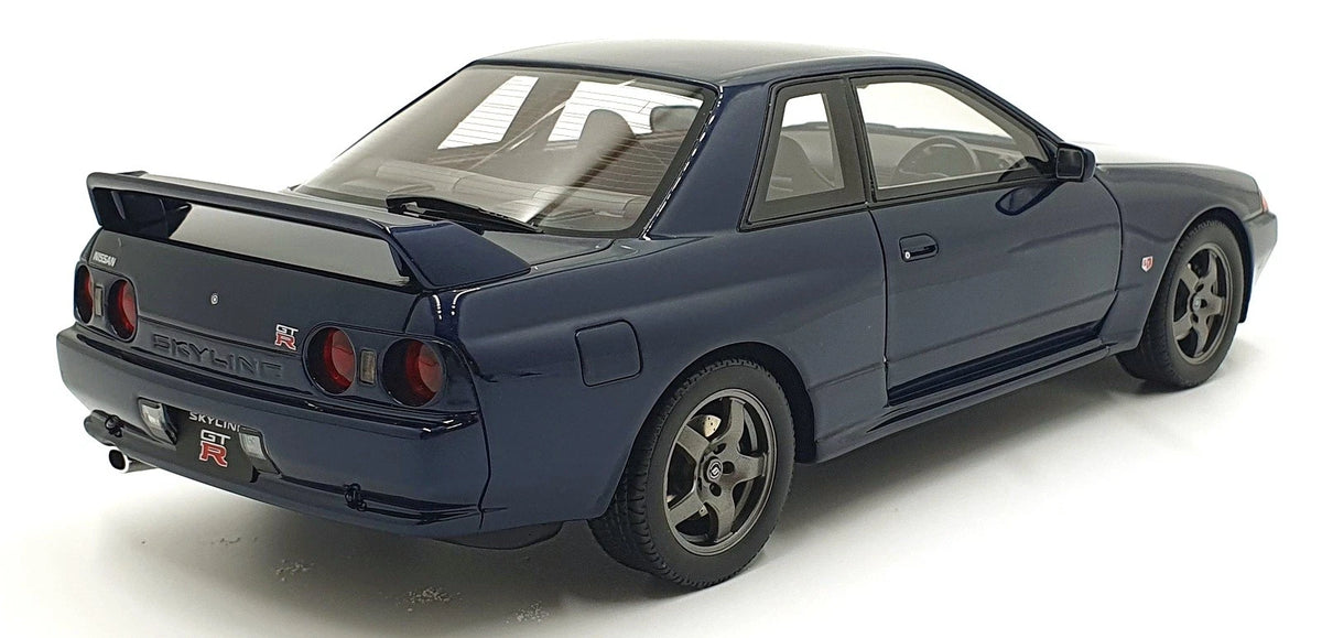 Nissan Skyline GT-R R32 dark blue 1993 Limitiert 1:18 OTTO OT1199 Нисан Скайлайн ГТ-Р Лимитирана тъмно син