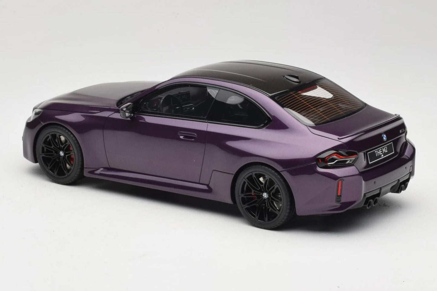 Bmw M2 G87 purple 1:18 GT Spirit GT946 Бмв M2 лилав Лимитирана