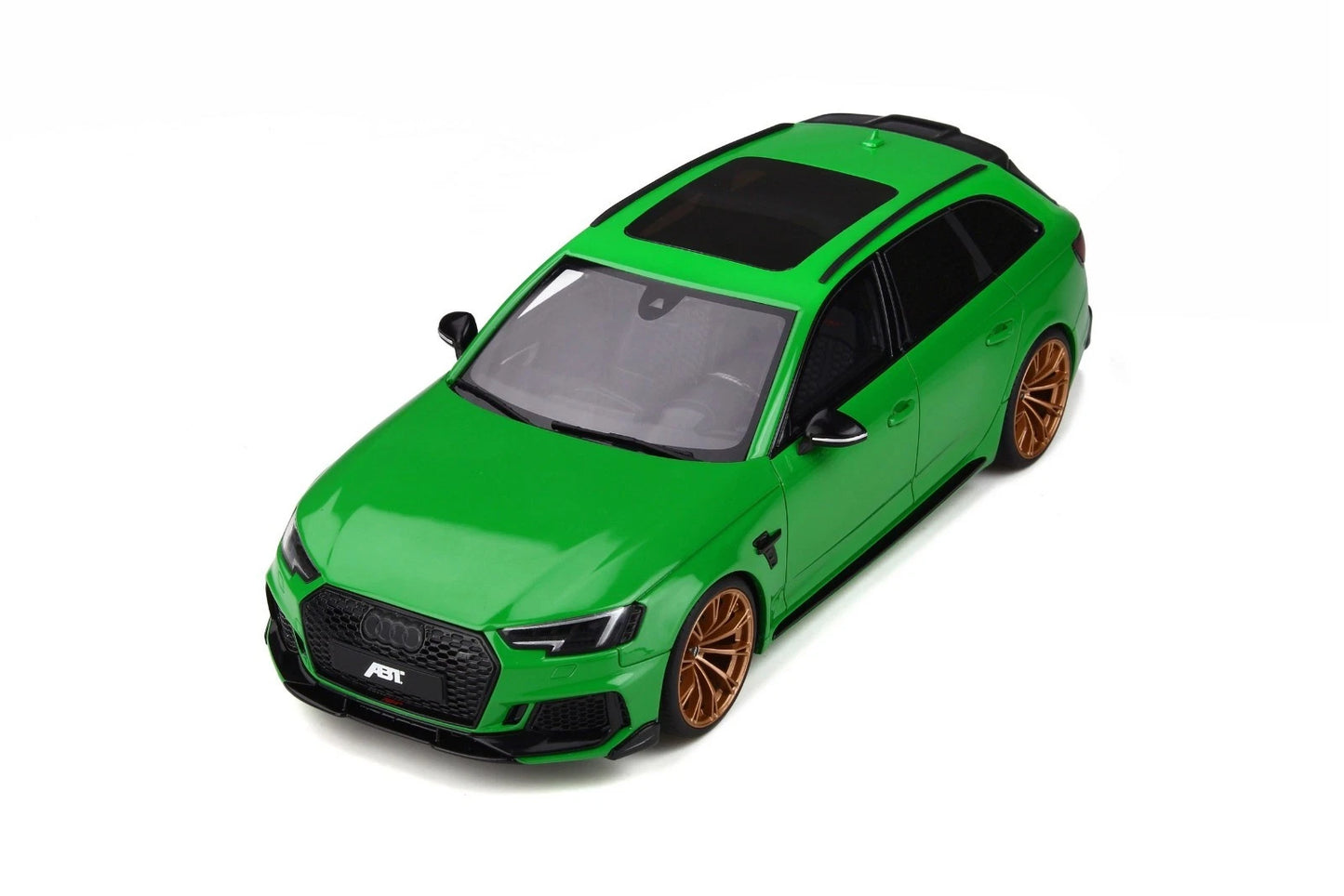 Audi RS4 ABT Kombi green Limitiert 1:18 GT Spirit GT789 Ауди РС4 АБТ зелен Комби Лимитирана