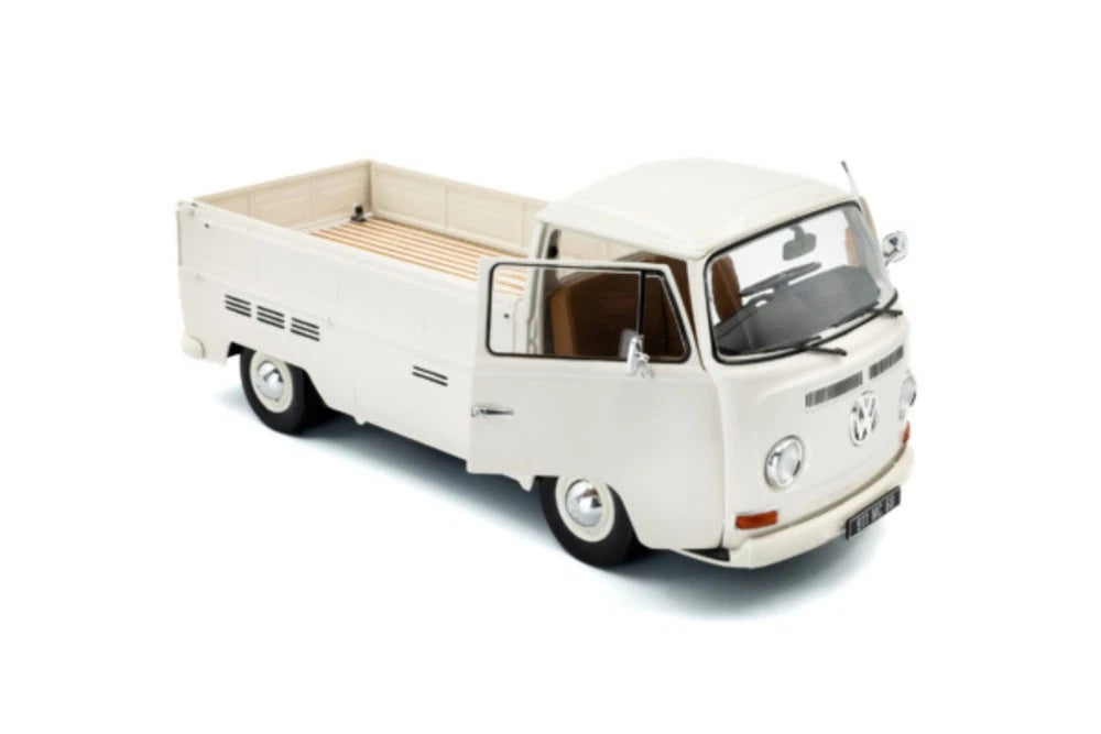 Volkswagen T2 Pick Up 1968 white 1:18 Solido S1809404 Фолксваген Т2 Пик ъп