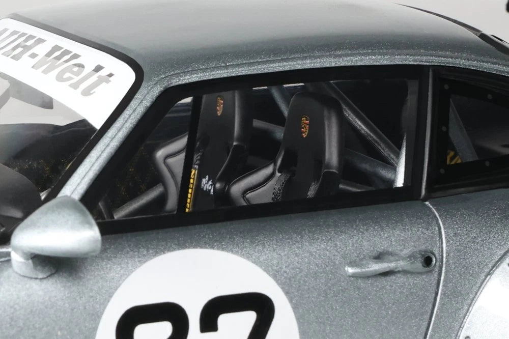 Porsche 911 RWB Yuiitsumuni Body Kit 2024 silber Limitiert 1:18 GT Spirit GT522 Порше сив Лимитирана