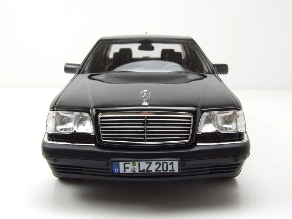 Mercedes Benz S600 W140 V12 black 1:18 NOREV 183045 Мерцедес Бенц С600  черен отваряем