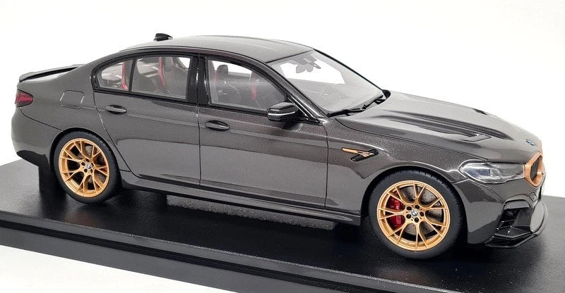 Bmw M5 CS F90 Gold Edition grey Limitiert 1:18 GT Spirit GT993 Бмв M5 сив мат Лимитирана