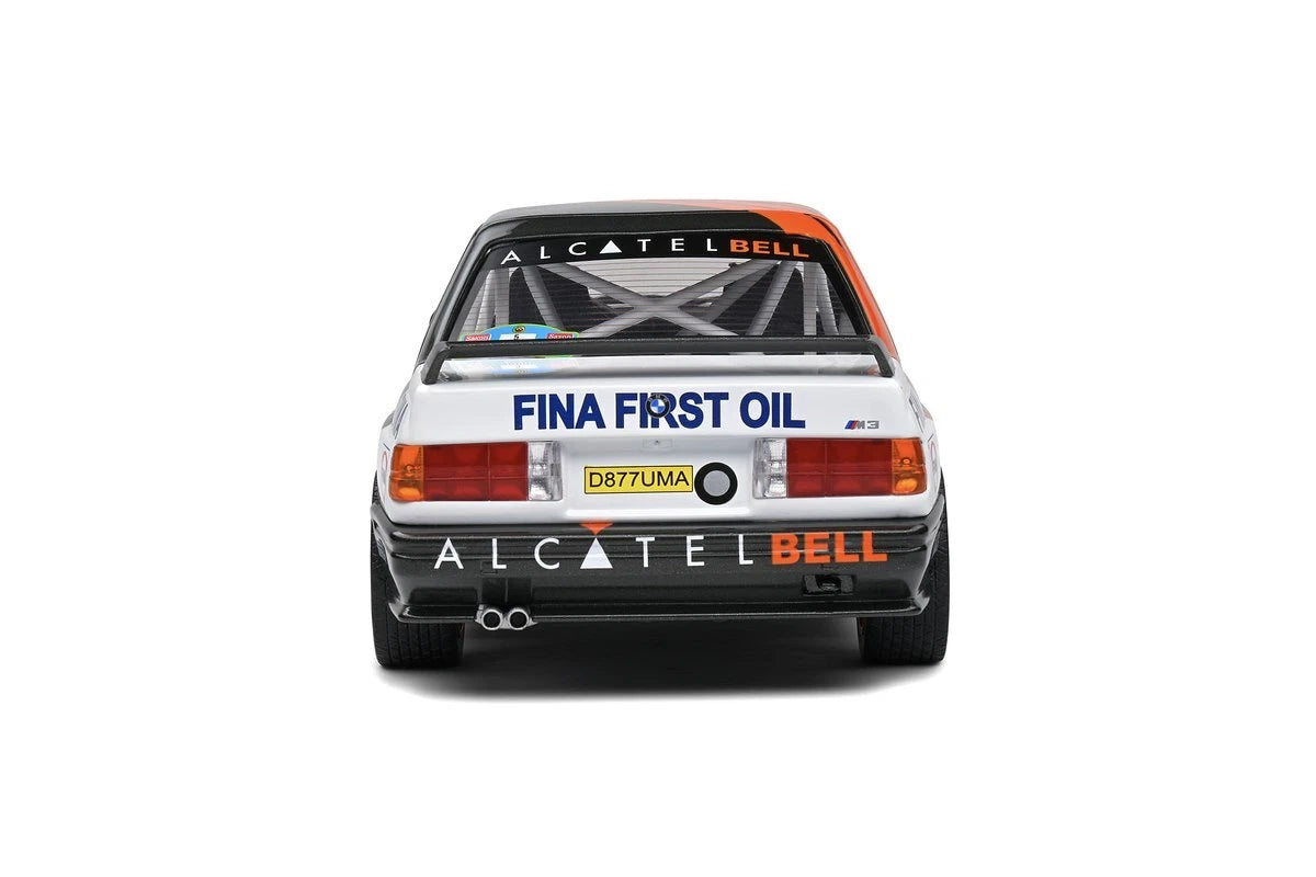 Bmw M3 E30 Rally Ypres 1990 black/red 1:18 Solido S1801519 Бмв М3 Е30 черен/червен