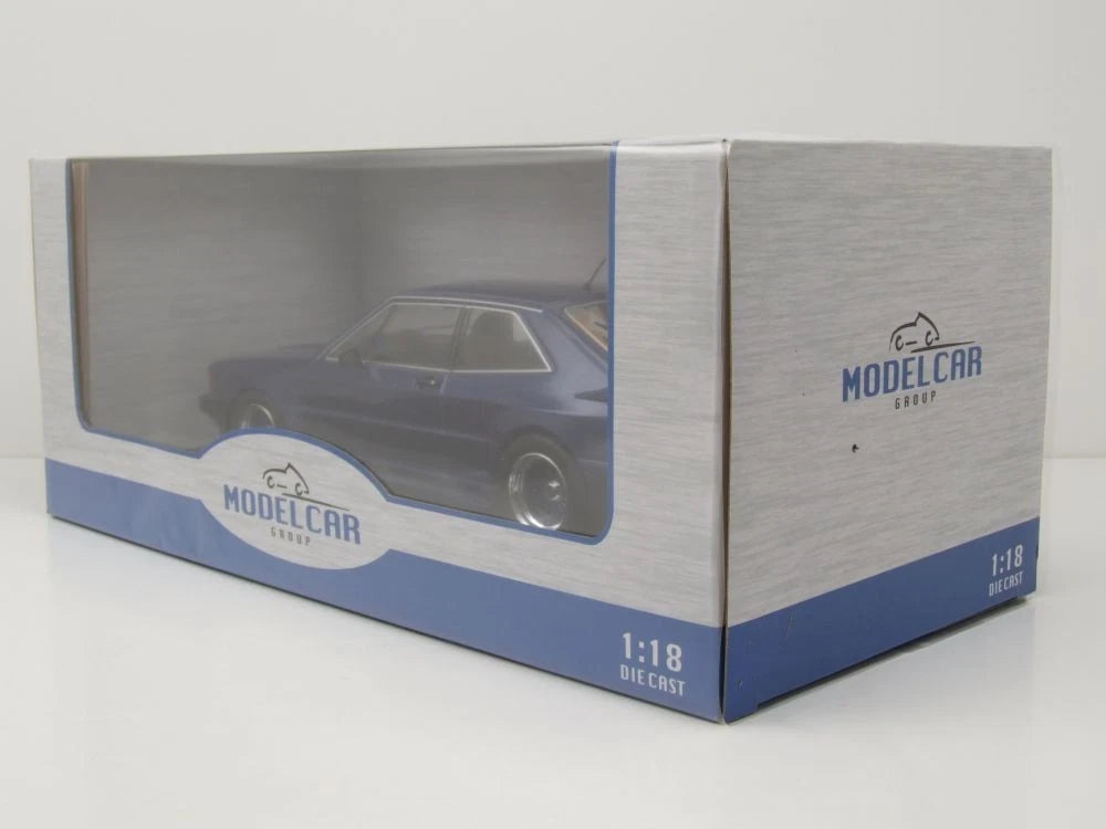 Volkswagen VW Scirocco Rieger GTO blue 1:18 Modelcar MCG18448 Фолксваген Скироко син