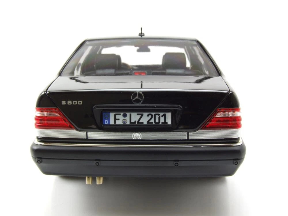 Mercedes Benz S600 W140 V12 black 1:18 NOREV 183045 Мерцедес Бенц С600  черен отваряем