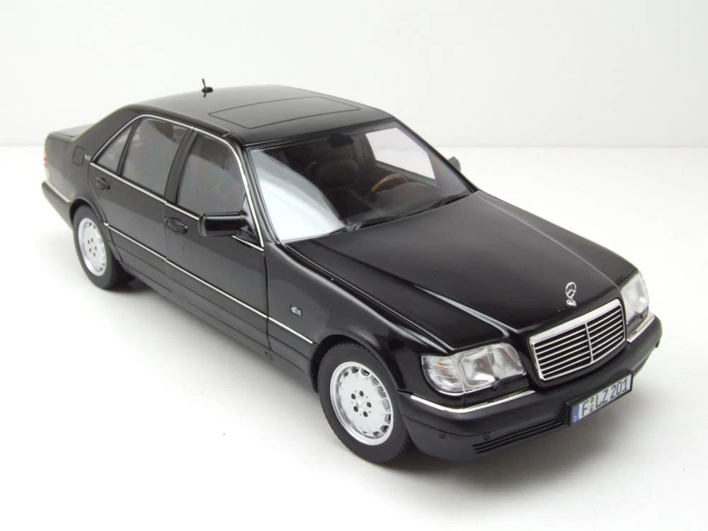 Mercedes Benz S600 W140 V12 black 1:18 NOREV 183045 Мерцедес Бенц С600  черен отваряем