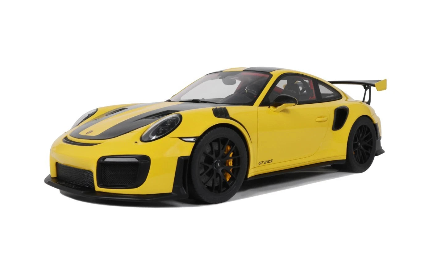 Porsche 911 991.2 GT2 RS Coupe yellow Limitiert 1:12 GT Spirit GT535 Порше ГТ2 жълт Лимитирана