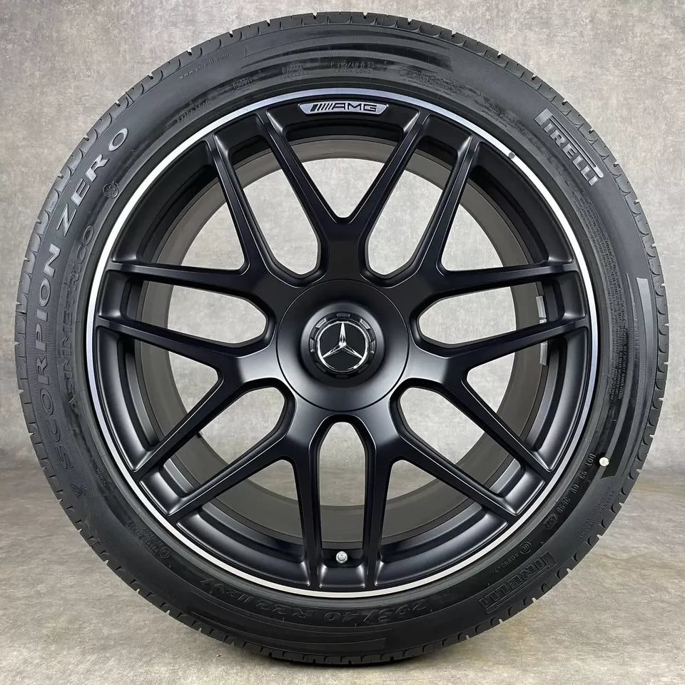 Нови Оригинал Mercedes G63 AMG G klasse 22 Zoll  Г класа W463 22 цола AMG джанти летен комплект летни гуми