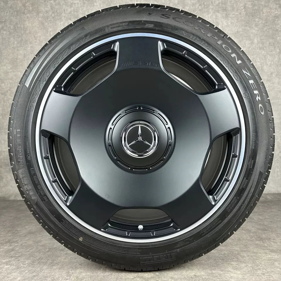 Нови Оригинал Mercedes G63 AMG G klasse 22 Zoll Monoblock Г класа W463 22 цола AMG джанти летен комплект летни гуми
