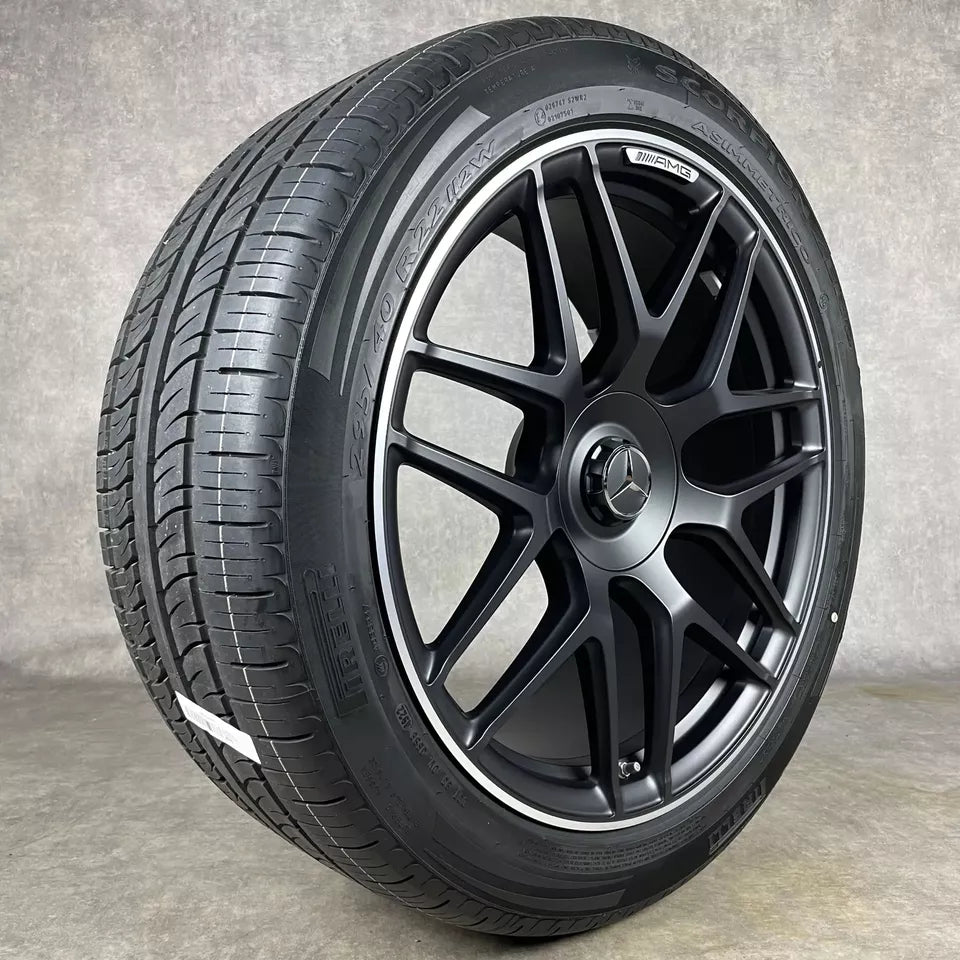 Нови Оригинал Mercedes G63 AMG G klasse 22 Zoll  Г класа W463 22 цола AMG джанти летен комплект летни гуми