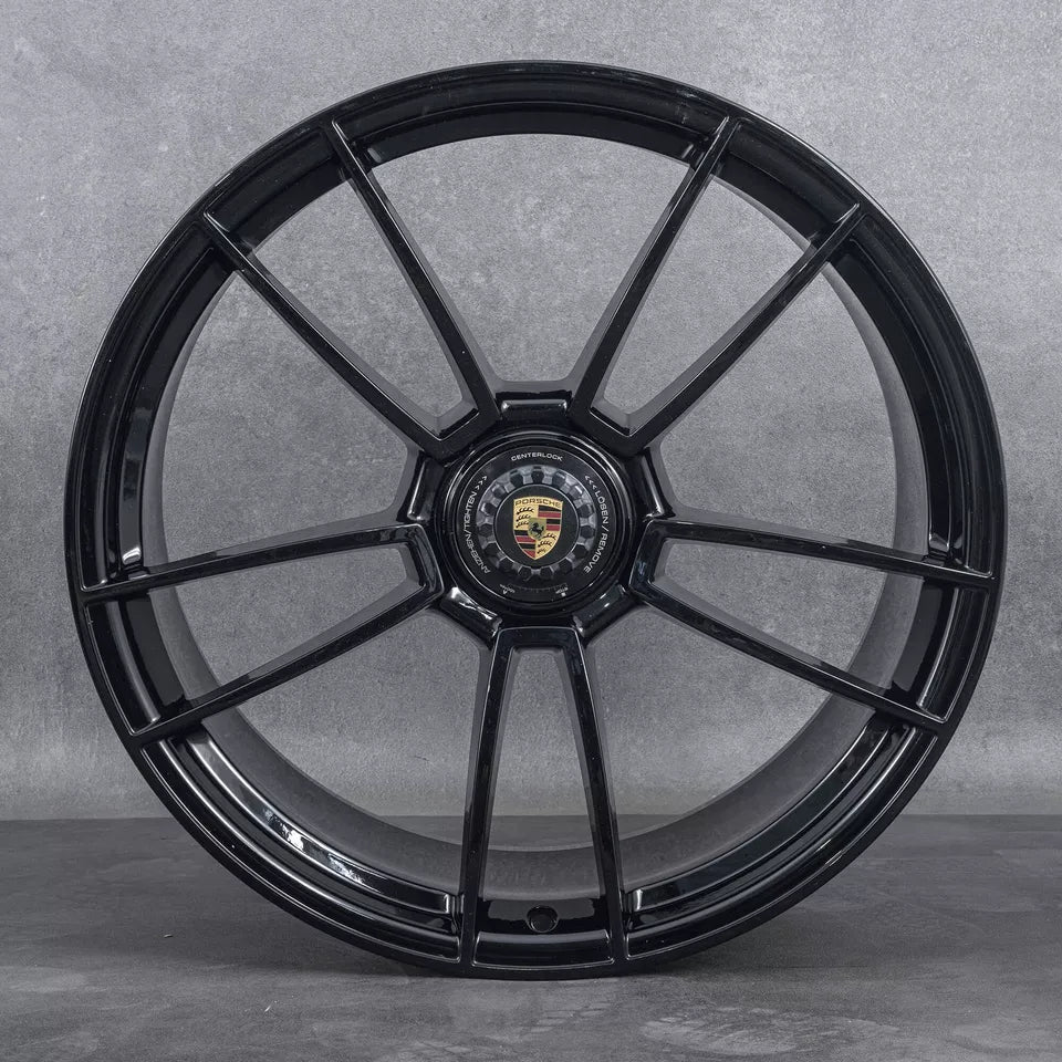 Нови Оригинал Porsche 911 (992) Turbo Sport 4 20/21 Zoll Алуминиеви джанти Порше 911 /992/ Турбо Спорт 4  20/21 цола централен отвор