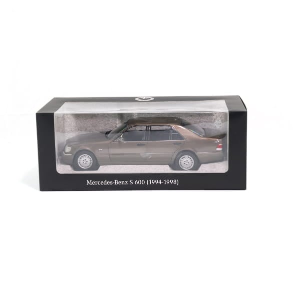 Mercedes Benz S600 W140 Braun 1:18 NOREV B66040684 Мерцедес Бенц С600 кафяв отваряем
